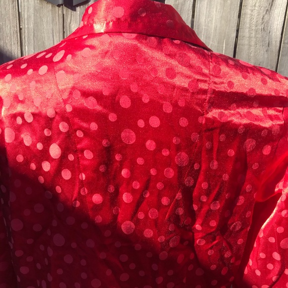 Red small Kathryn button up - Picture 14 of 15